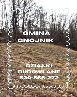 gmina Gnojnik działki budowlane od 23 tys