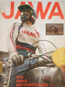Plakat JAWA Competition Enduro Otakar Toman