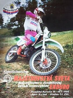 Plakat KTM ISDE 1990
