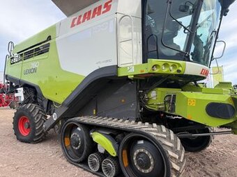 Kombajn zbożowy Claas Lexion 760TT heder V1050 rok prod.2014