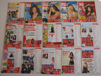Magazyn Świat Seriali z roku 2000  2,50 za egzemplarz