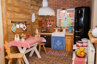 Okap kuchenny w naroznik