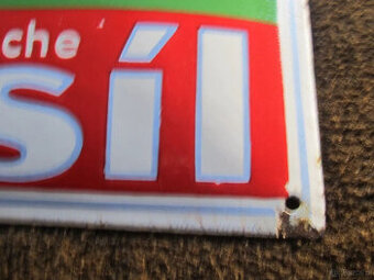 Stary szyld emaliowany Persil, 40x60 cm, w bardzo dobrym sta