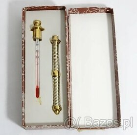 Ozdobny termometr do wina BI-METAL RM 1513
