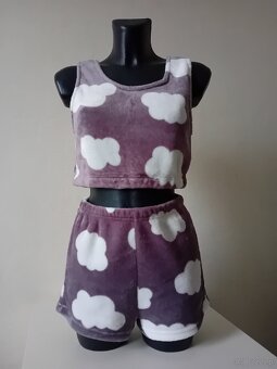 Piżamka polarowa dwuczęściowa