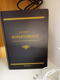 Książka medyczna Repertorium Homeopatycznej Materia Medica