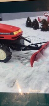 Japoński Traktorek 3 tłok.diesel nap.4x4 w cenie pług