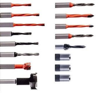 Wiertła do wiertarki wielowrzecionowej MAGGI, FELDER, SCM, O