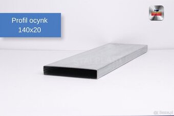 Profil stalowy ocynkowany 140x20