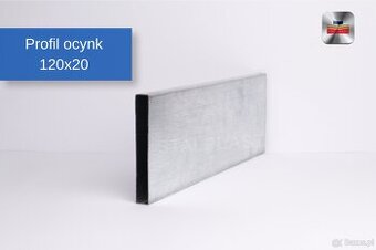 Profil stalowy ocynkowany 120x20