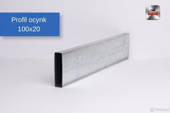 Profil stalowy ocynkowany 100x20