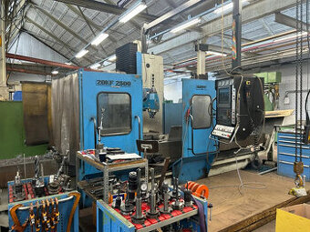 Uniwersalna frezarka CNC Heidenhain, BT50, 2500 mm, 28 kW