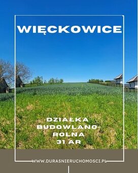 Więckowice działka 31 ar