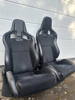 Fotele Recaro CS Sportster Alcantara składane i odchylane