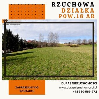 Rzuchowa działka 18 ar