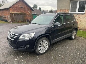 VW Tiguan 1.4TSi 110kw, r.2010, 4x4, panorama, uszkodzony si