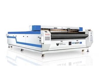 Laser Co2 Weni 1830TC 130W stół taśmowy podajnik autm.