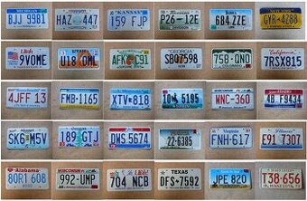 30x oryginalna tablica rejestracyjna USA