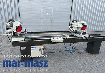 Piła podwójna ukośna do drewna i aluminium PERTICI typ UNIVE
