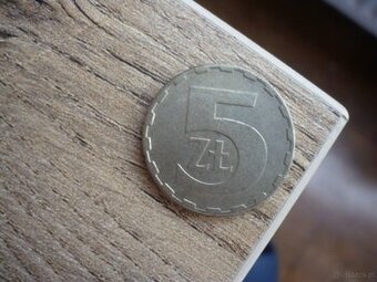 Monety PRL 5 zł. 1979 rok i 5 zł 1981 rok.