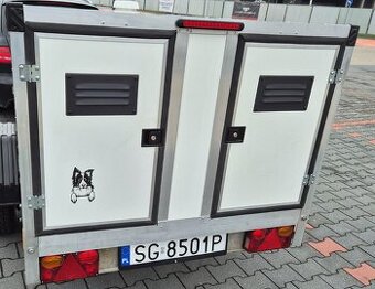 Przyczepka do przewozu psów