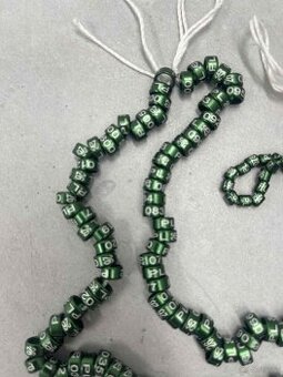 Obrączki na rok 2026 kolor zielony