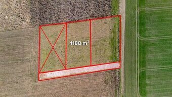 Działka z warunkami tylko 129 tyś zł ( 1188 m2) okazja