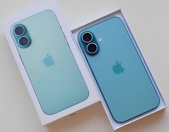 iPhone 16 Teal BATERIA 100% TOP