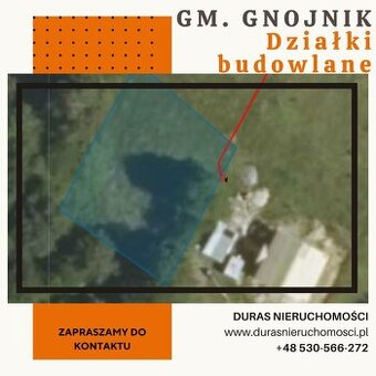 gmina Gnojnik działki budowlane od 28 tys
