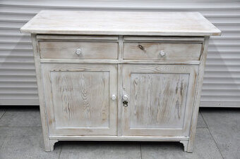 komoda z drewna sosnowego - jak nowa