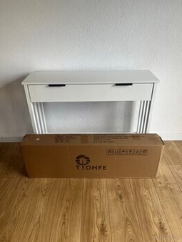 Nowa Konsola Stolik Konsolowy Biały 100cm Do Przedpokoju