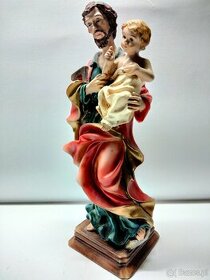 Figura Św. Józef z dzieciątkiem Jezus - Tanio