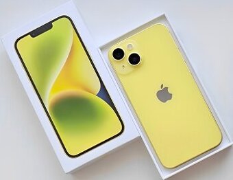 iPhone 14 Yellow BATERIA 100% TOP