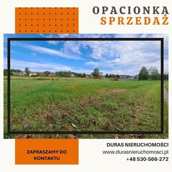 Opacionka gm. Brzostek działka budowlana 13 ar