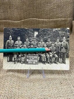B308 pocztówka original wojsko Pruskie 1916 ww1 LUX