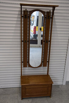 garderoba dębowa do przedpokoju - jak nowa