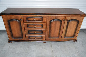 komoda dębowa - jak nowa