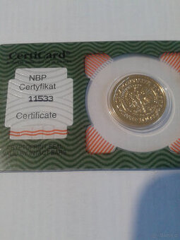 moneta orzeł 100 zł ZŁOTA