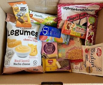 PACZKA słodycze przekąski BEZ GLUTENU dieta bezglutenowa