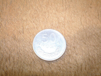 Sprzedam monetę pięćdziesiąt groszy z roku 1977, stan dobry,