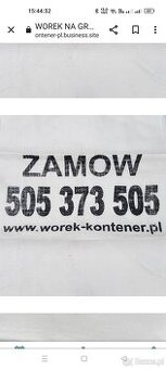 Wywóz gruzu Bytom Katowice Zabrze Big Bag worek-kontener