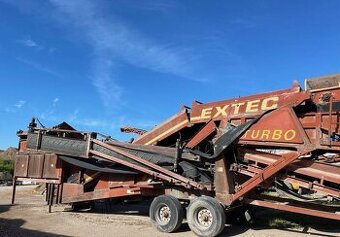 EXTEC TURBO 5000 przesiewacz mobilny wibracja Powerscreen Fi