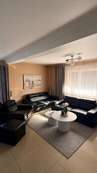 Komplet wypoczynkowy z naturalnej skóry