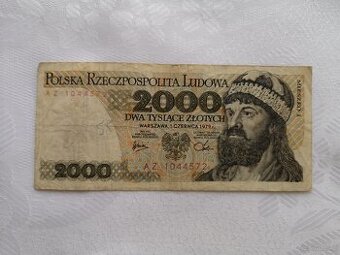 Banknot 2000 zł z 1979