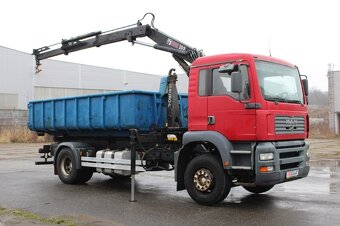 MAN MAN TGA 18.350, CRANE HIAB 102