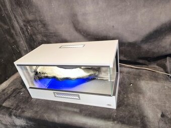 Terrarium meblowe białe pustynne stepowe wąż gekon eublefar