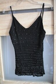 Czarny top