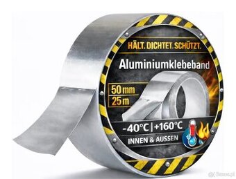 Aluminiowa taśma klejąca samoprzylepna