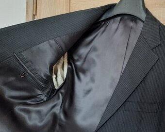 Marynarka wełna na 182 cm, ciemnoszara - użyta tylko raz