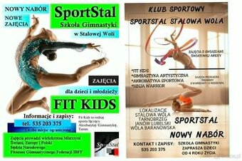 SportStal Nowy Nabór na Zajęcia z Gimnastyki
